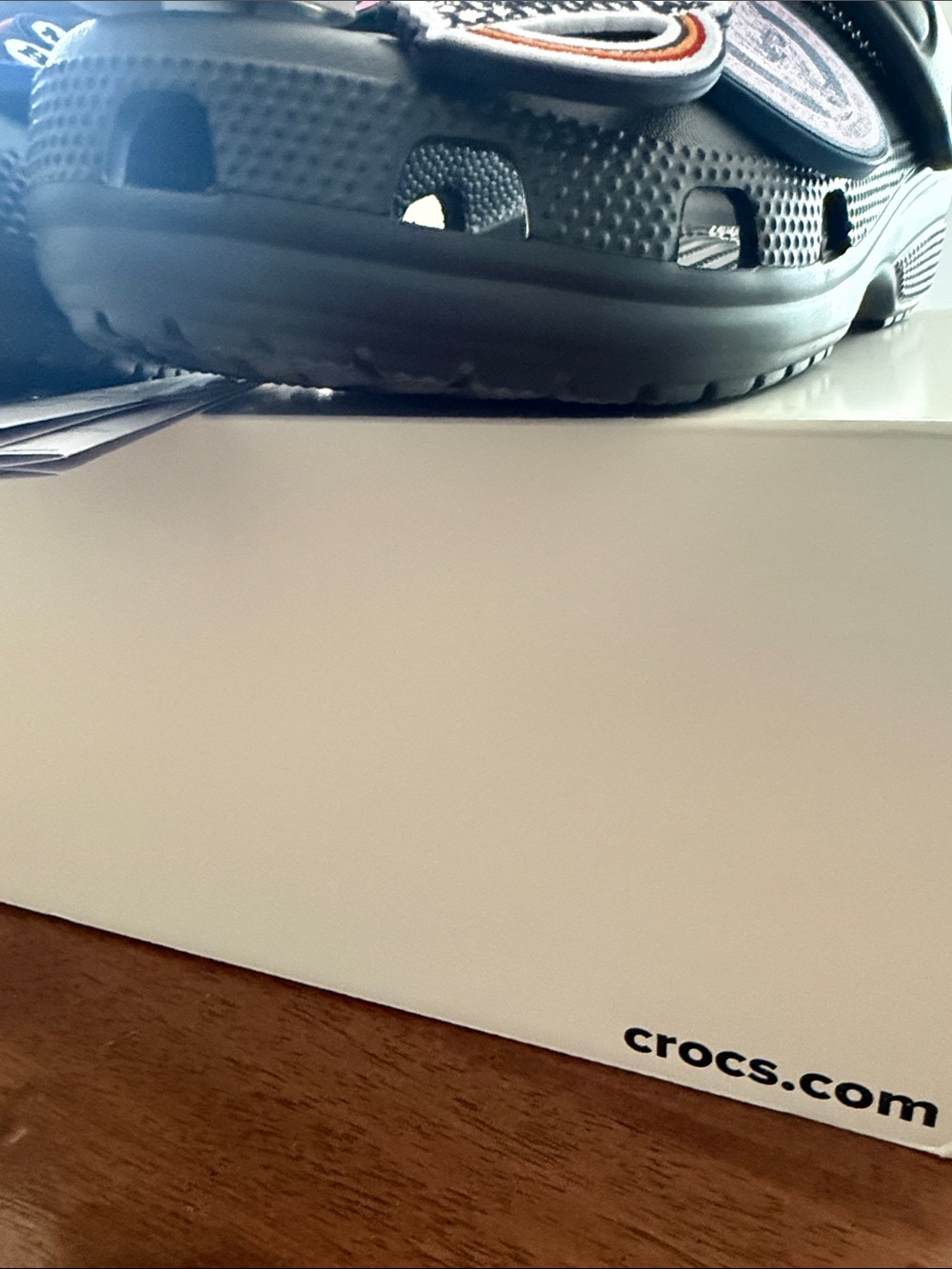 CROCS White and Green Madhappy x Crocs Classic Clog Tag - Picture 5 of 5
